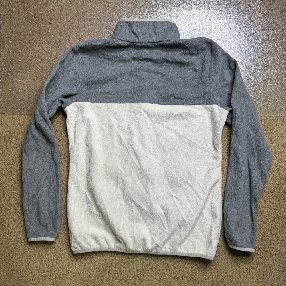 COLUMBIA HEATHER GRAY M MEDIUM JACKET PULLOVER SHERPA STYLE WINTER - Picture 4 of 6